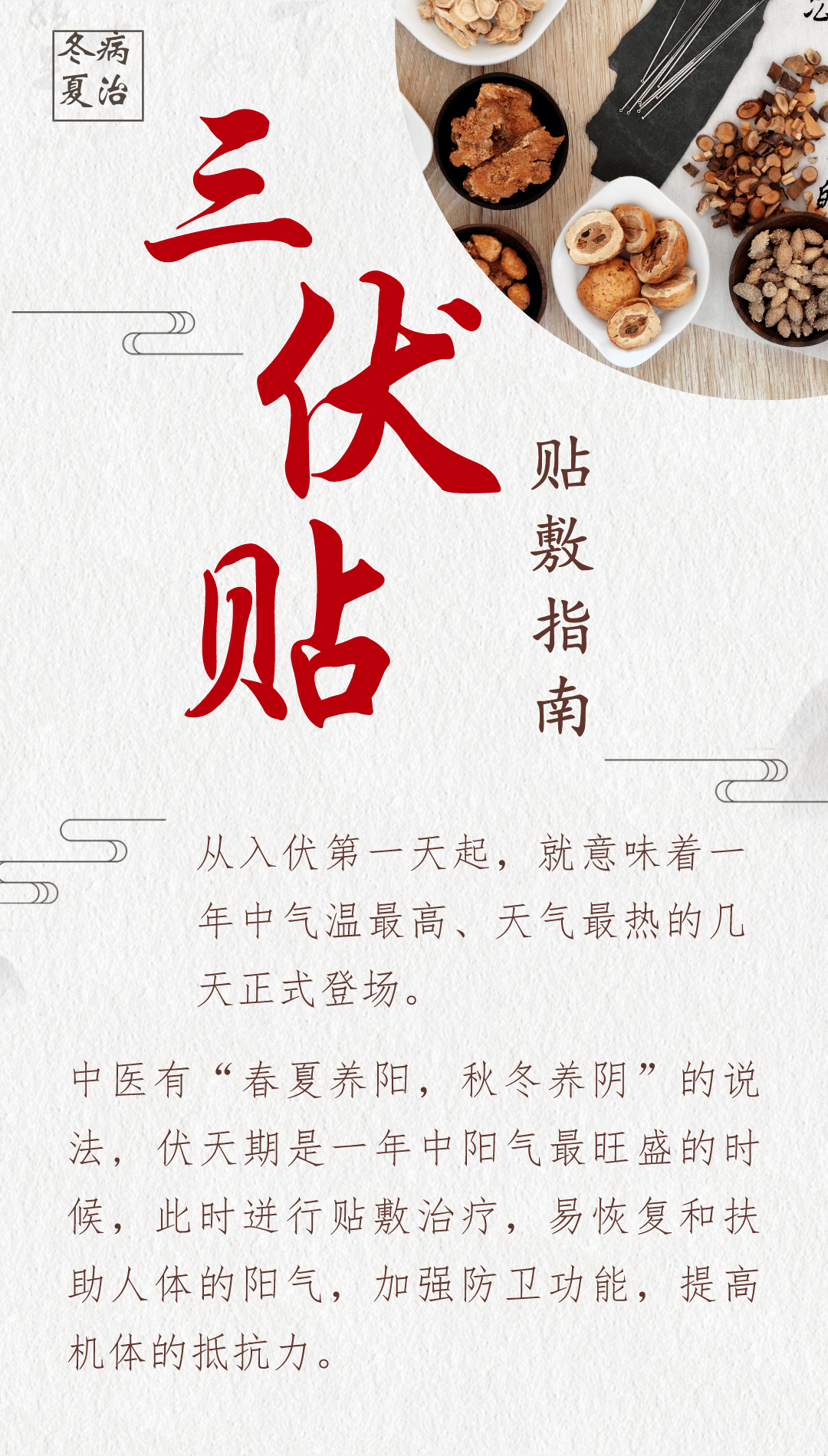 1、什么是三伏貼？